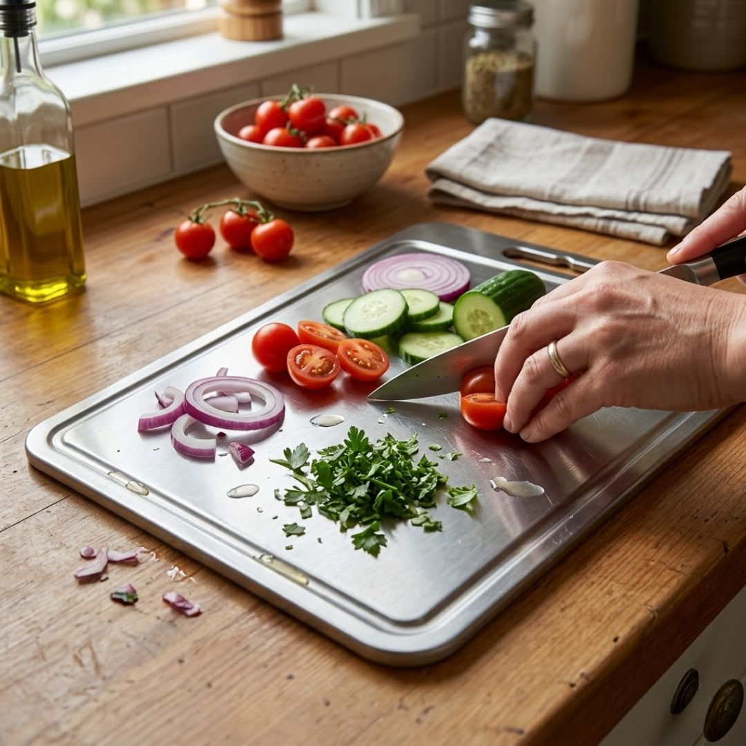 Titanium Cutting Board Pro