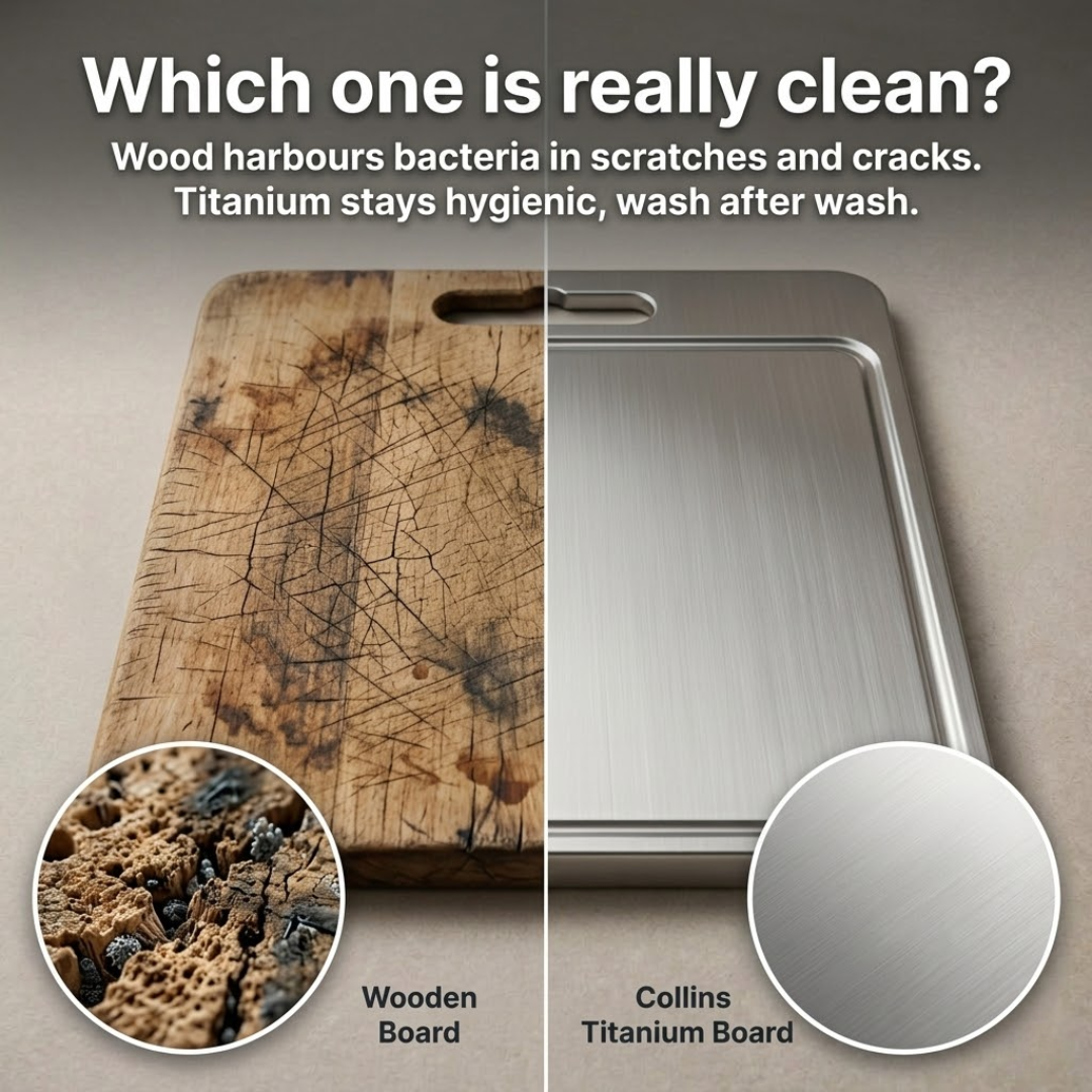 Titanium Cutting Board Pro