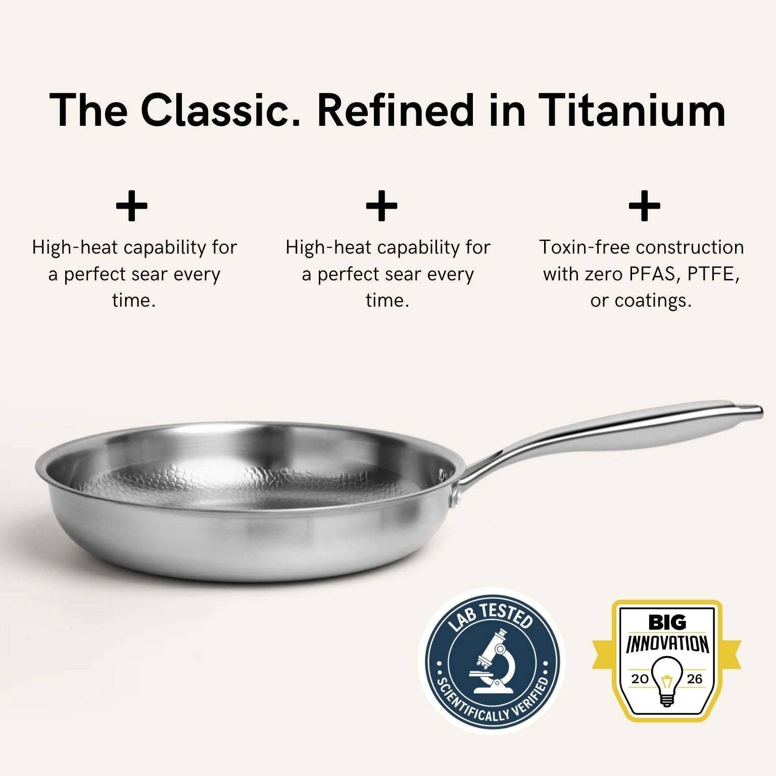 Titanium Wok & Fry Pan Bundle