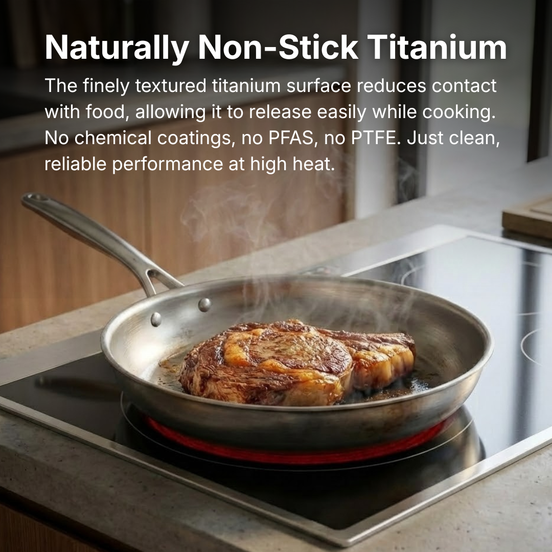 Titanium Hammered Pan