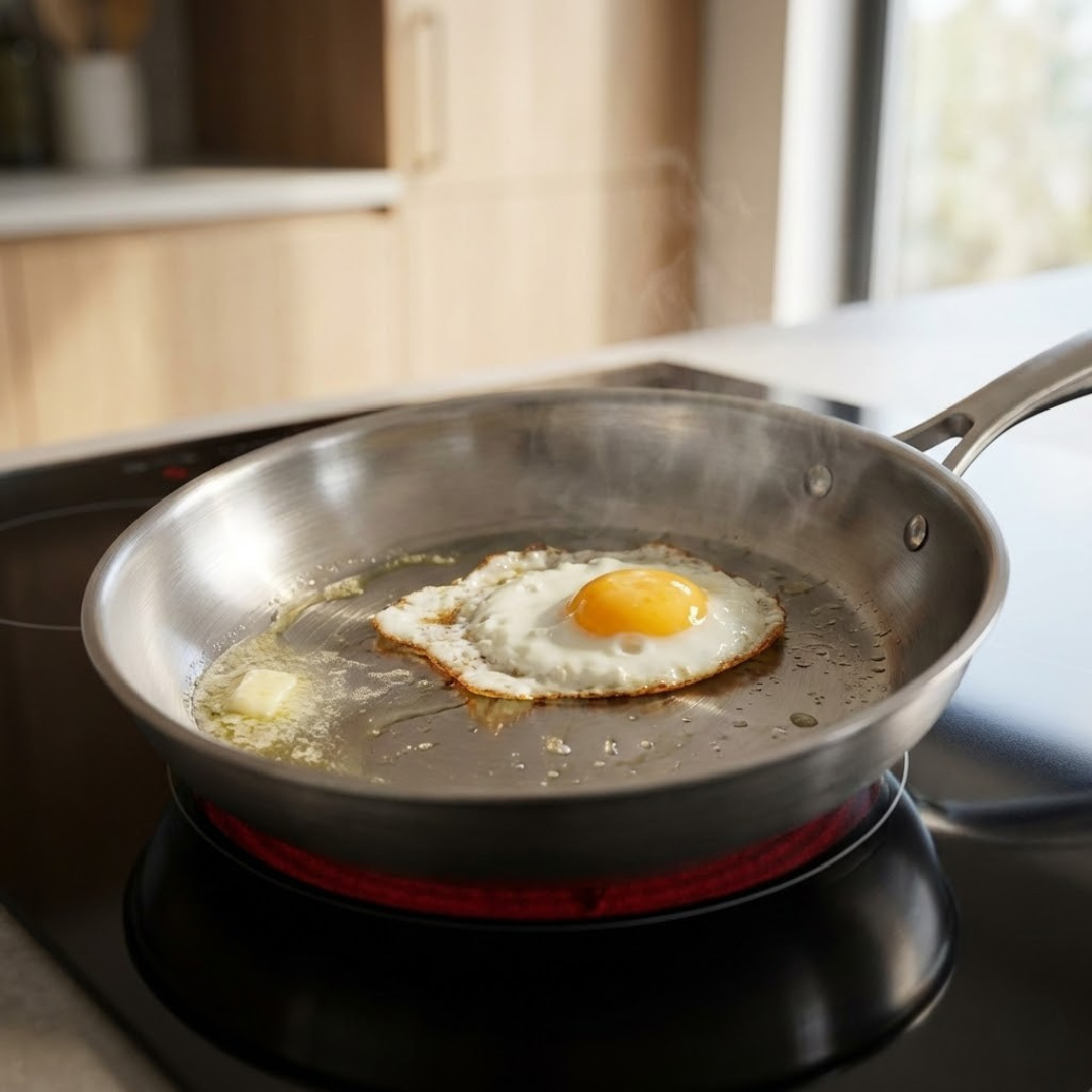 Titanium Hammered Pan