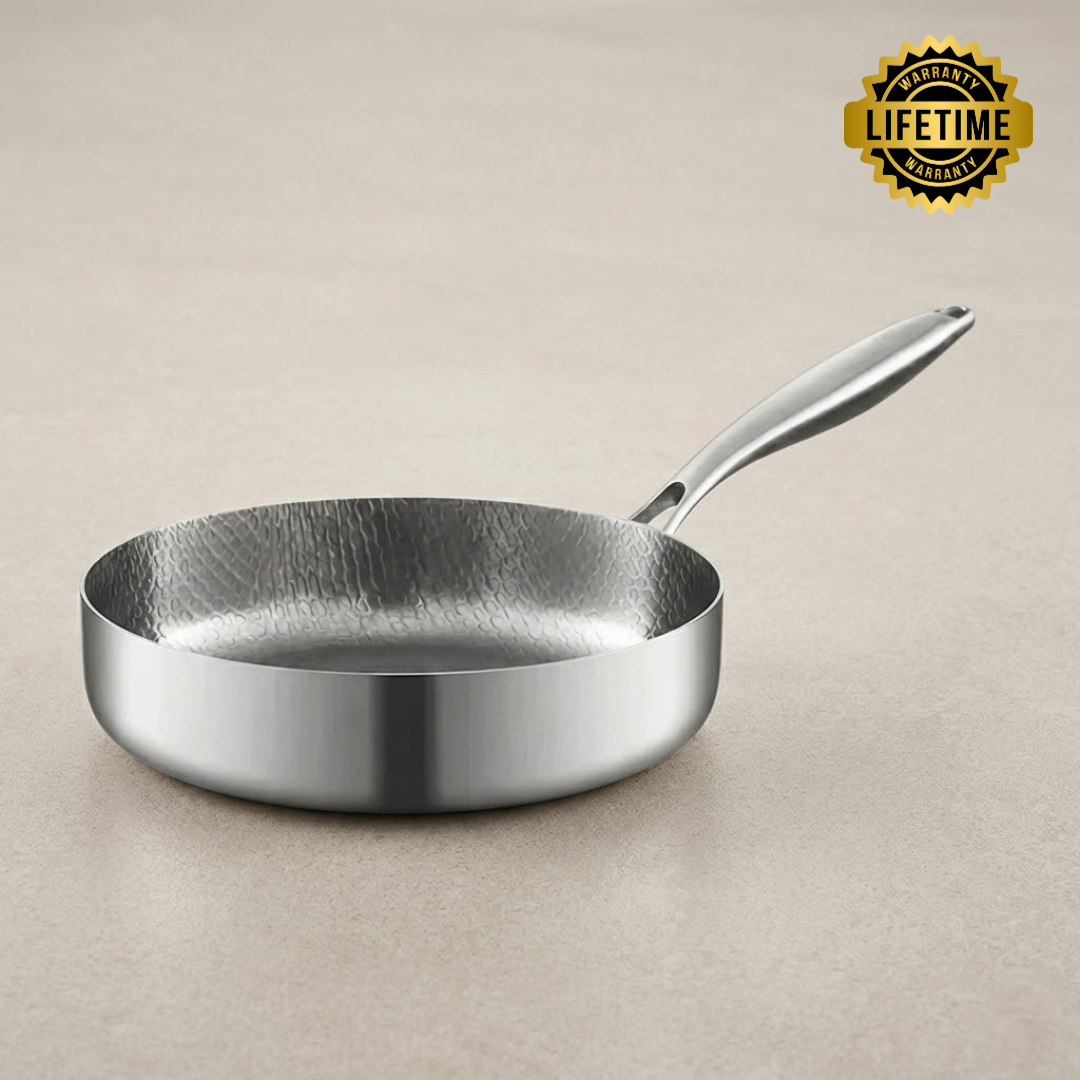 Titanium Hammered High Pan